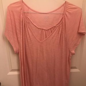 Casual pink women’s tee